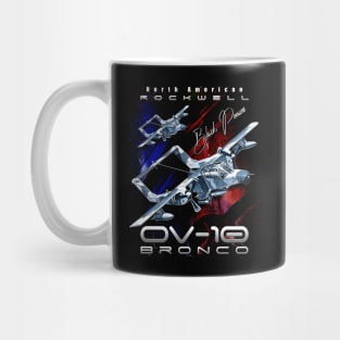 Rockwell OV-10 Bronco Light Attack & Observation Aircraft Mug